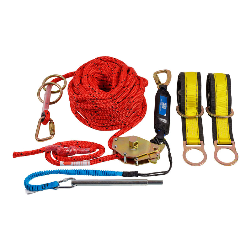 100' - 2 Man Horizontal Life line system. SKU A300200