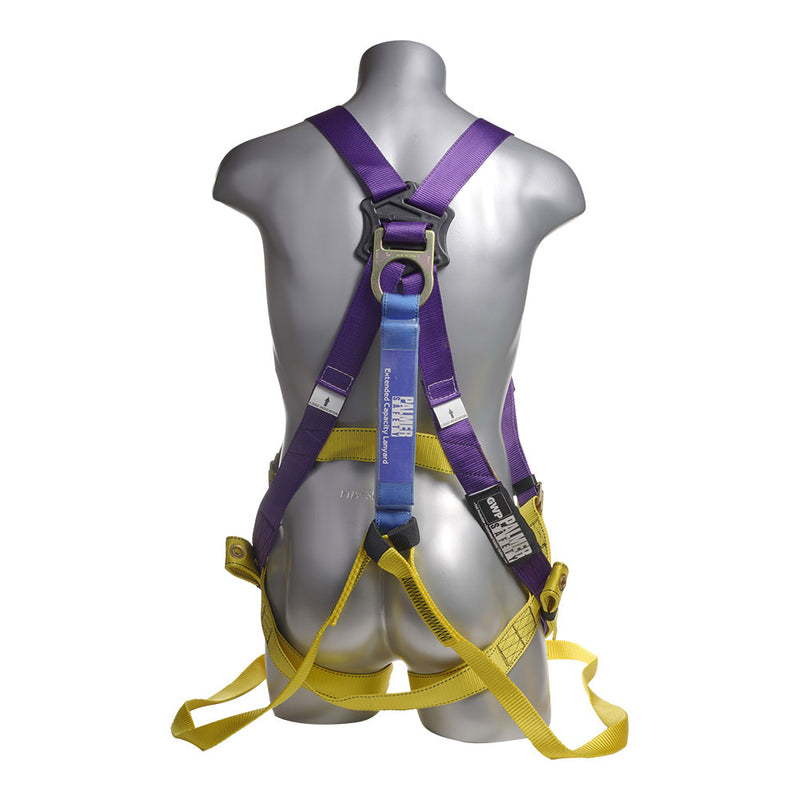 Purple Top, Yellow Heavy Duty Bottom with 5 point adjustment. Tie Back hooks. SKU H21210007223