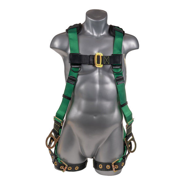 Green Top, Black Heavy Duty Bottom with 5 point adjustment. Pass Through Chest, Hip D-Rings. SKU H21210116